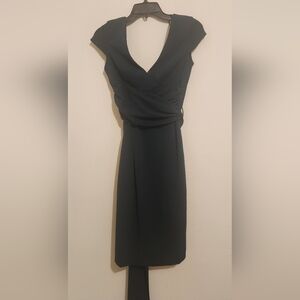 Dark Green V-shaped Dress | Size XS | Dress the Population